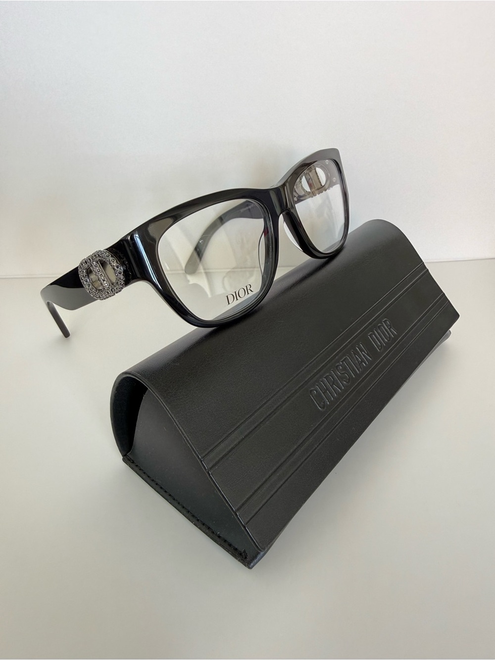 NEW!!! Christian Dior women black eyeglasses 30MontaigneO S4I 1400 Authentic